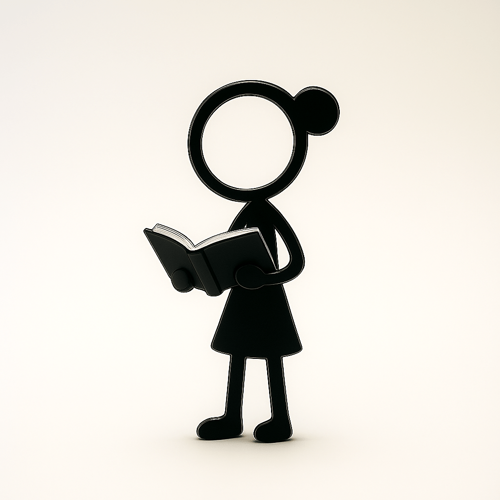 Stickyman Meester / Juf - 3dbende