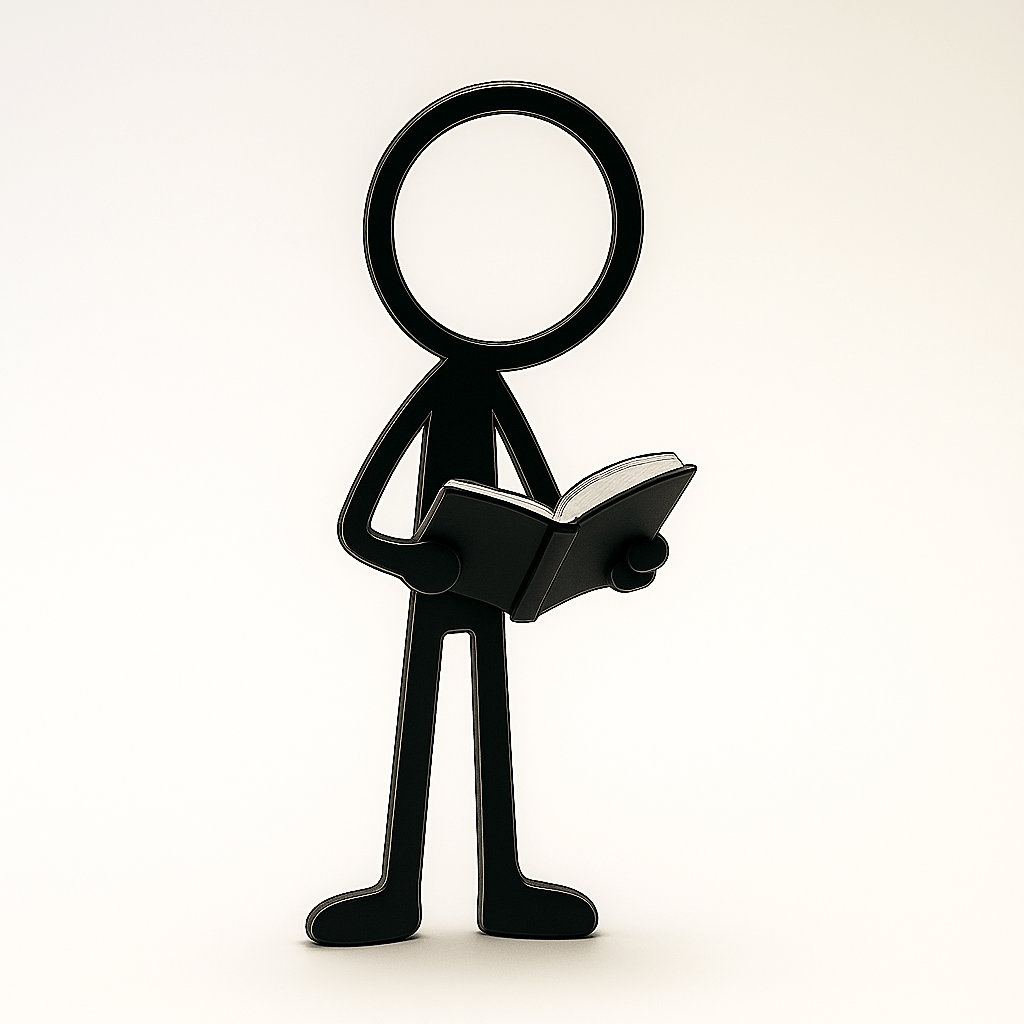 Stickyman Meester / Juf - 3dbende