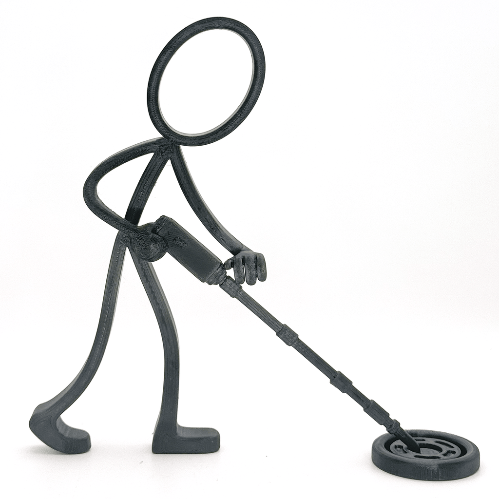 Stickyman Metaaldetector - 3dbende