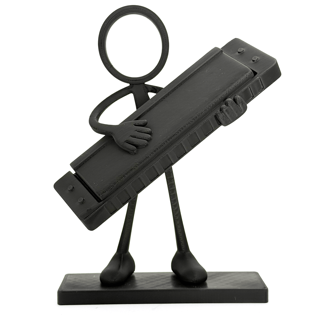 Stickyman Mondharmonica Speler - 3dbende