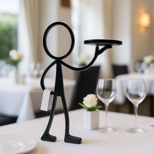 Stickyman Ober – Serveert Stijl met Humor - 3dbende