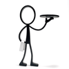 Stickyman Ober – Serveert Stijl met Humor - 3dbende
