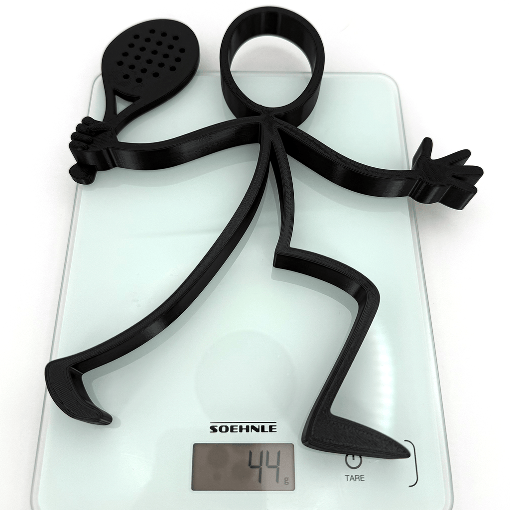 Stickyman Padelspeler - 3dbende