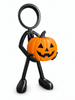 Stickyman Pompoendrager – Halloween decoratie - 3dbende
