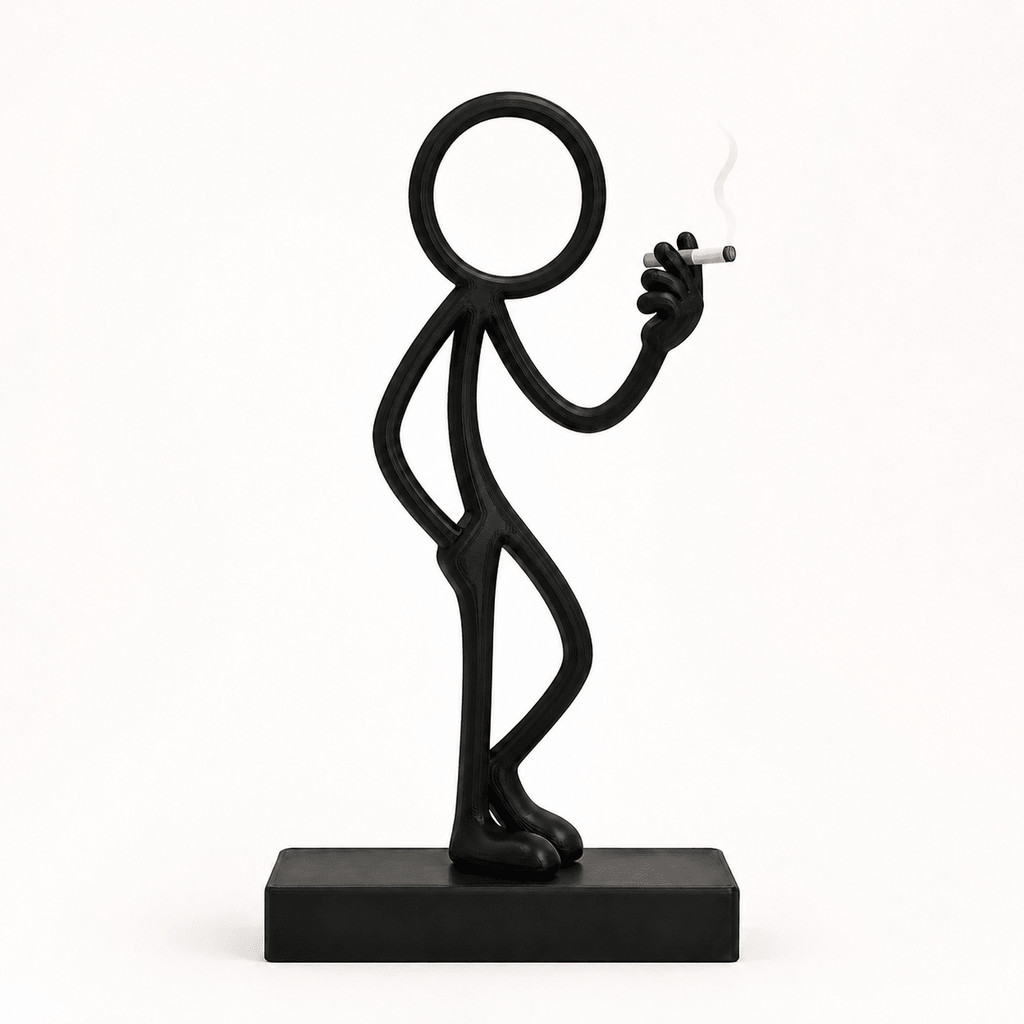 Stickyman roker – decoratie met sigaret - 3dbende