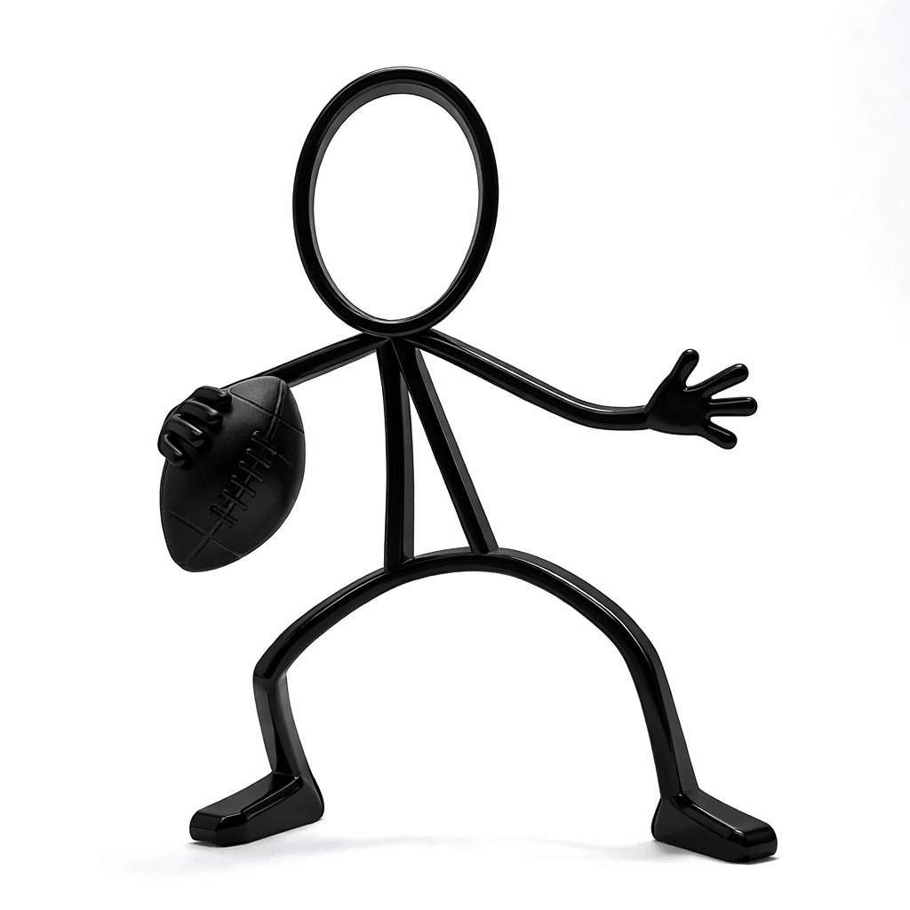 Stickyman Rugbyspeler - 3dbende