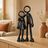 Stickyman Samen decoratie in een warm modern interieur