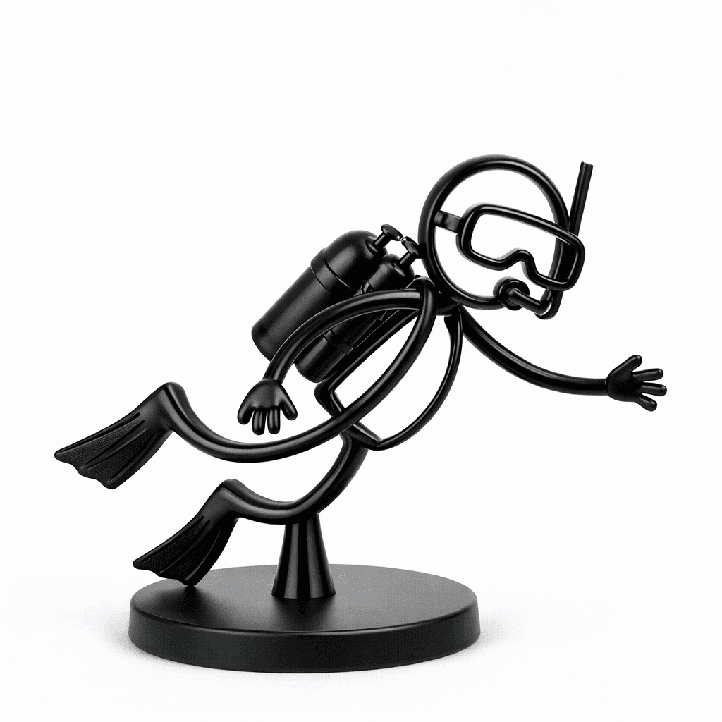 Stickyman Scubadriver - 3dbende