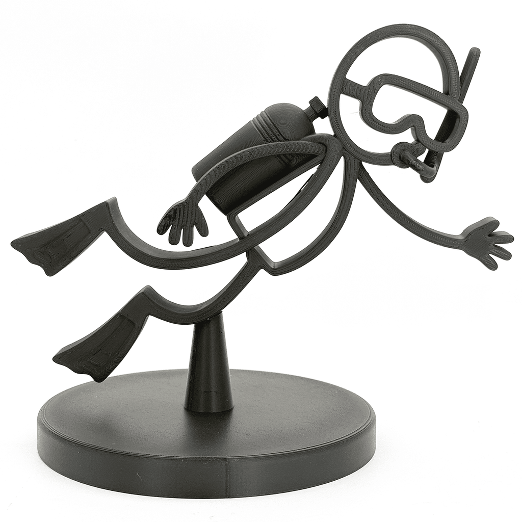 Stickyman Scubadriver - 3dbende