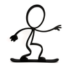 Stickyman Snowboarder - 3dbende