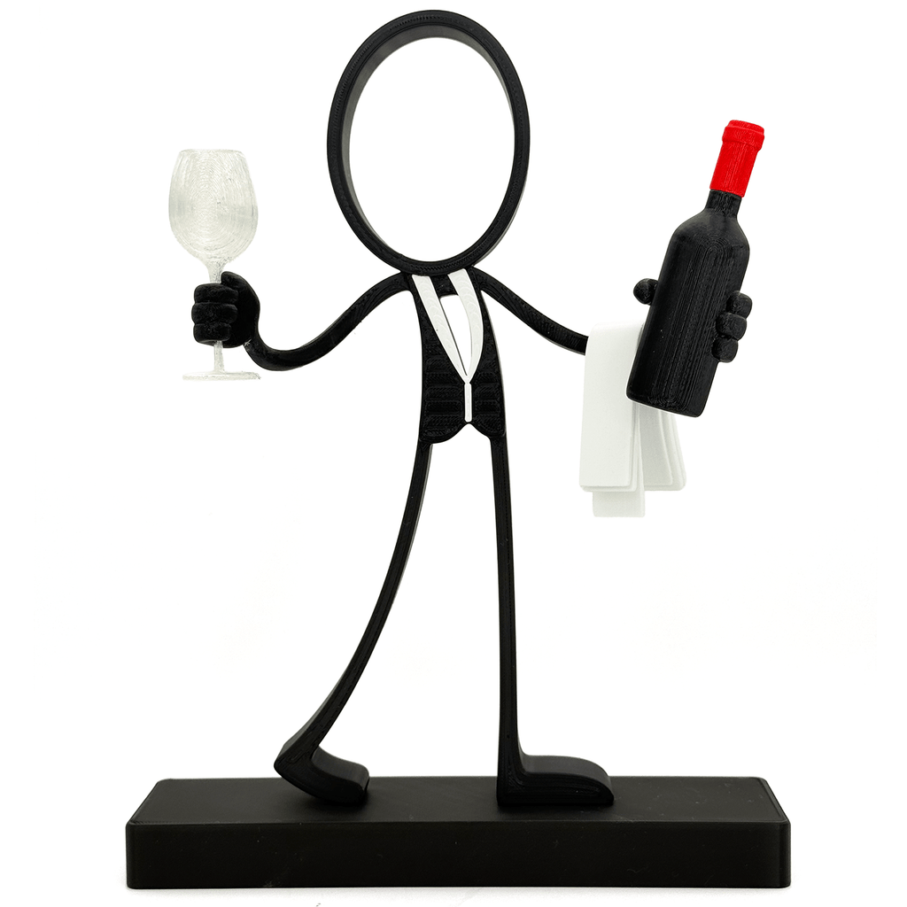 Stickyman Sommelier - 3dbende