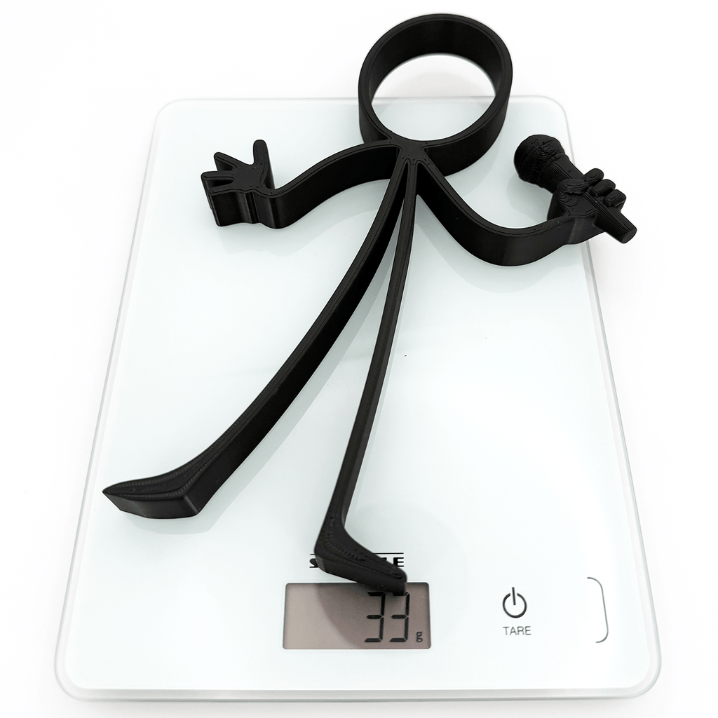 Stickyman Spreker – Symbool voor Inspiratie & Ondernemerschap - 3dbende