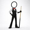 Stickyman staande Biljarter – Limited Edition - 3dbende