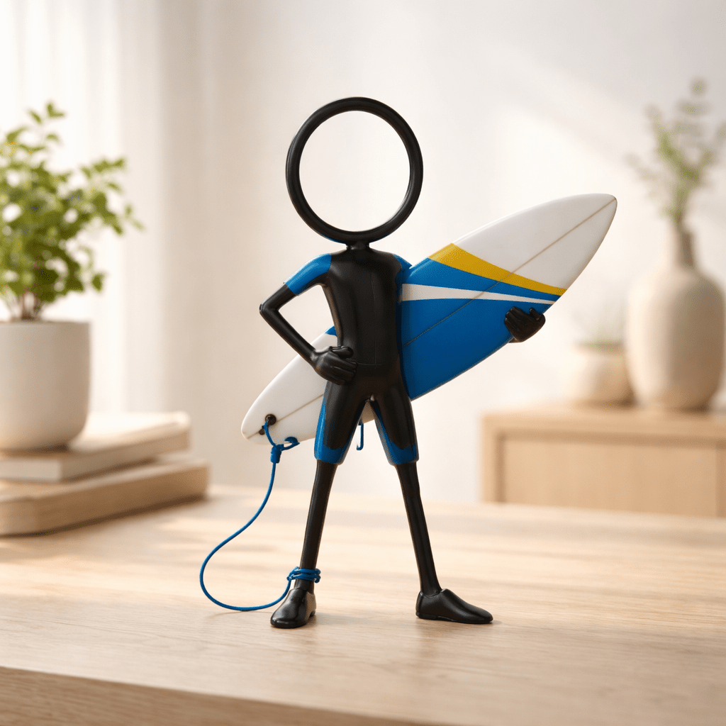 Stickyman Surfer – Limited Edition - 3dbende