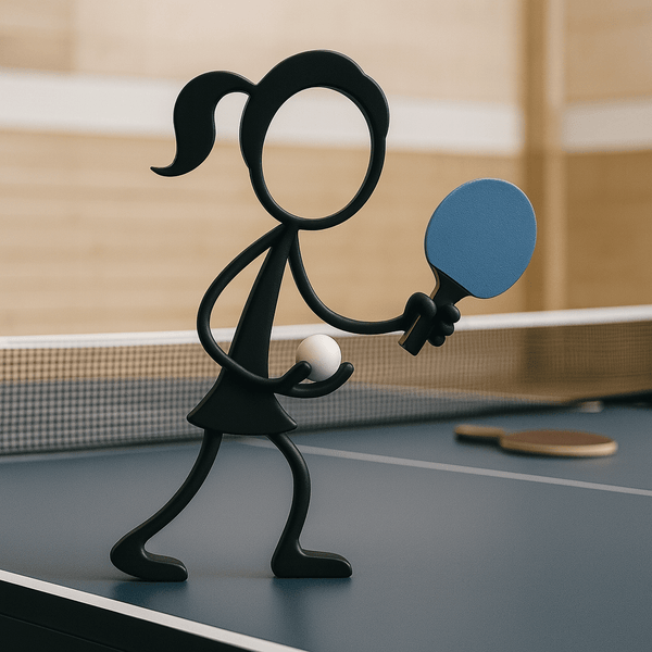 Stickyman Tafeltennis Speler / Speelster
