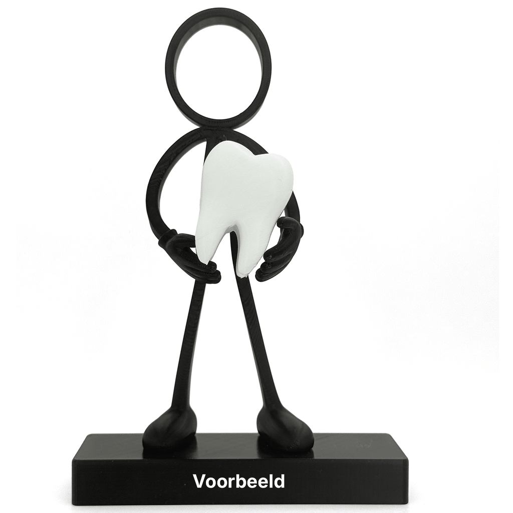 Stickyman Tandarts met Kies - 3dbende