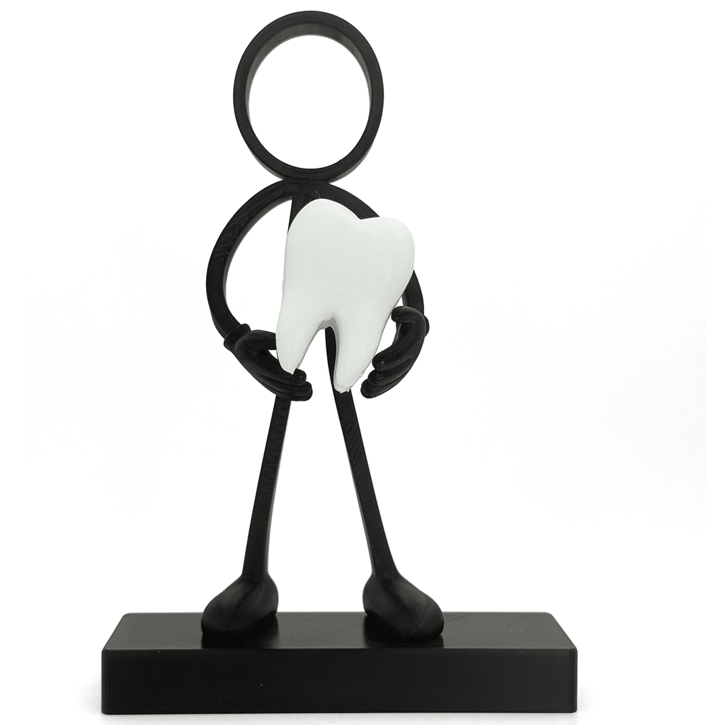 Stickyman Tandarts met Kies - 3dbende
