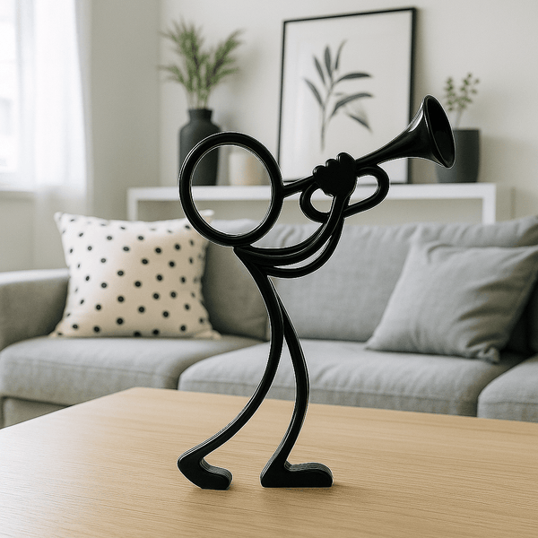 Stickyman Trompetspeler - 3dbende