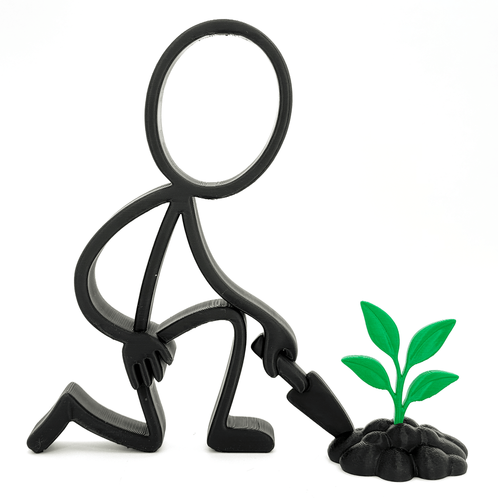 Stickyman Tuinier - 3dbende