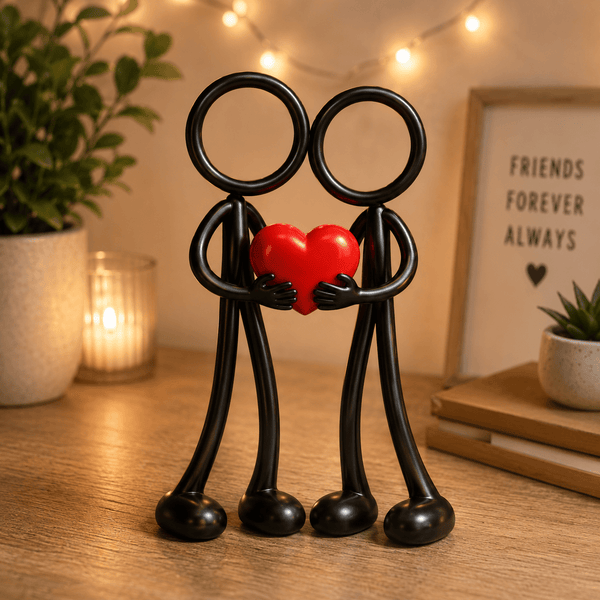 Stickyman Twee Mannen met Hart - 3dbende
