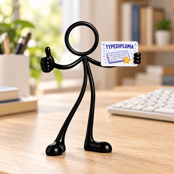 Stickyman typen in bijpassende sfeer