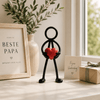Stickyman Vader met hart - 3dbende