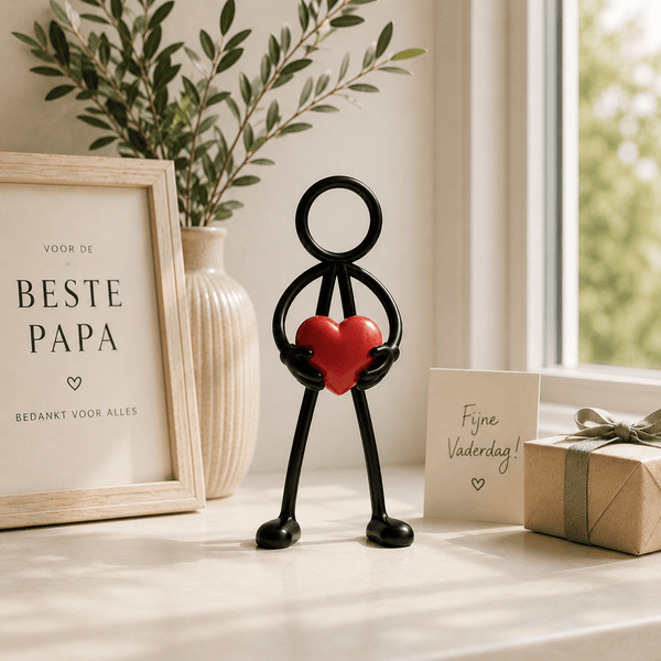 Stickyman Vader met hart - 3dbende