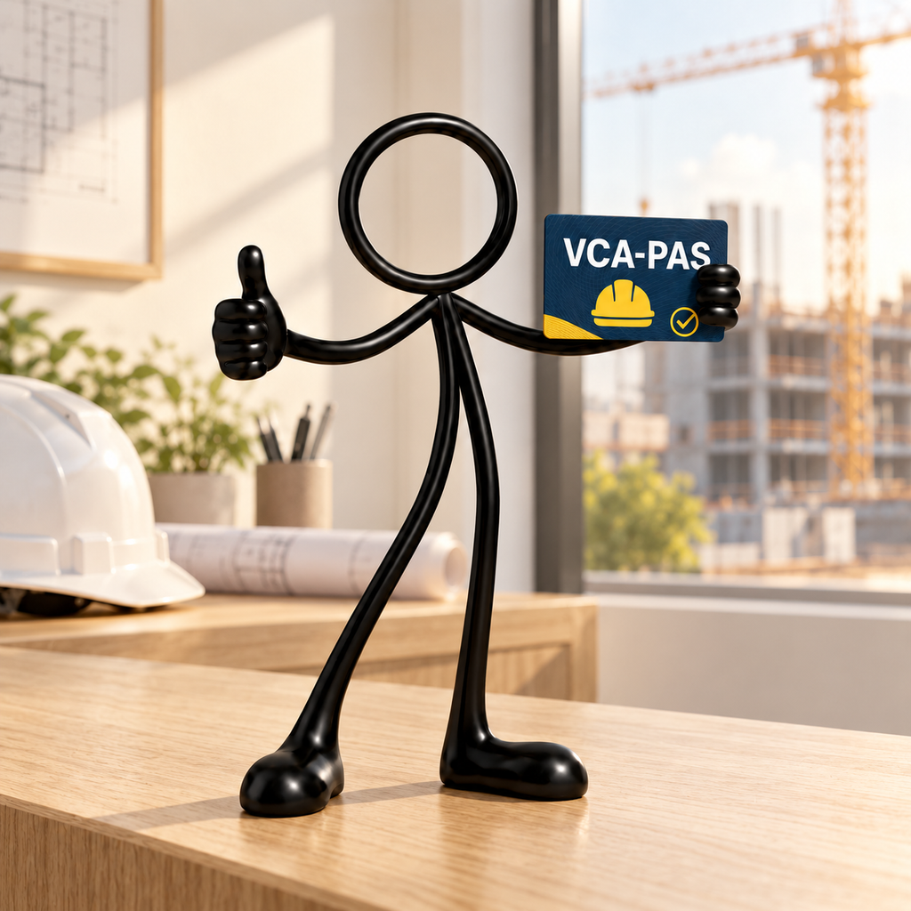 Stickyman VCA in passende sfeer