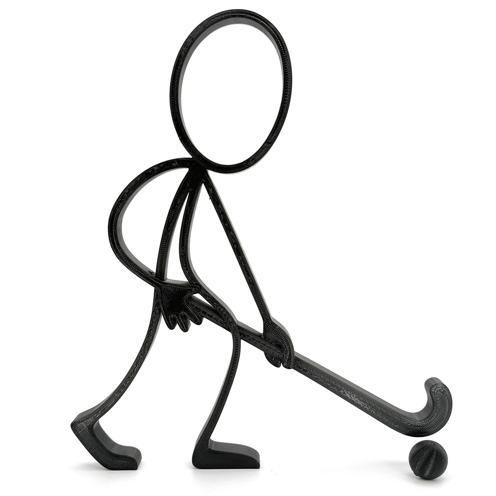 Stickyman Veldhockeyspeler – Voor de Echte Hockeyliefhebber - 3dbende