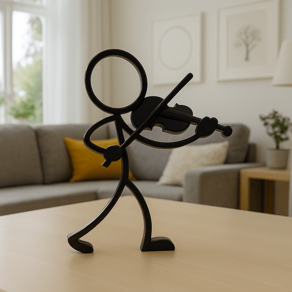 Stickyman Vioolspeler - 3dbende