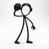 Stickyman Waterpolo - 3dbende