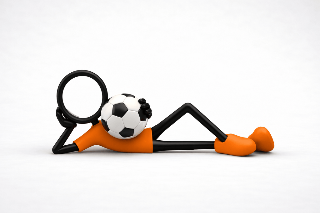 Stickyman WK Speler Oranje - 3dbende