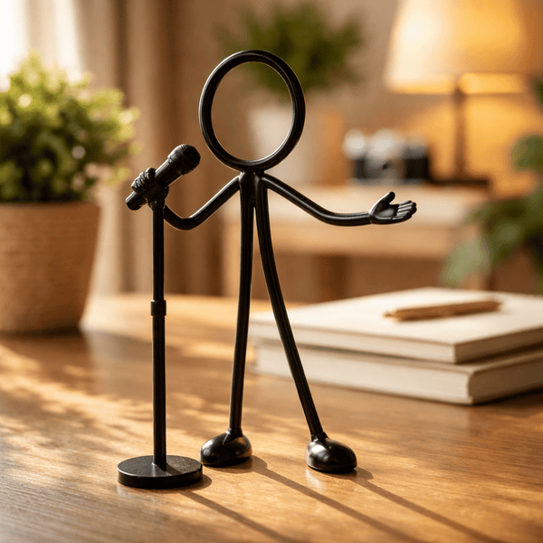 Stickyman Zanger – Microfoonstandaard Performer - 3dbende