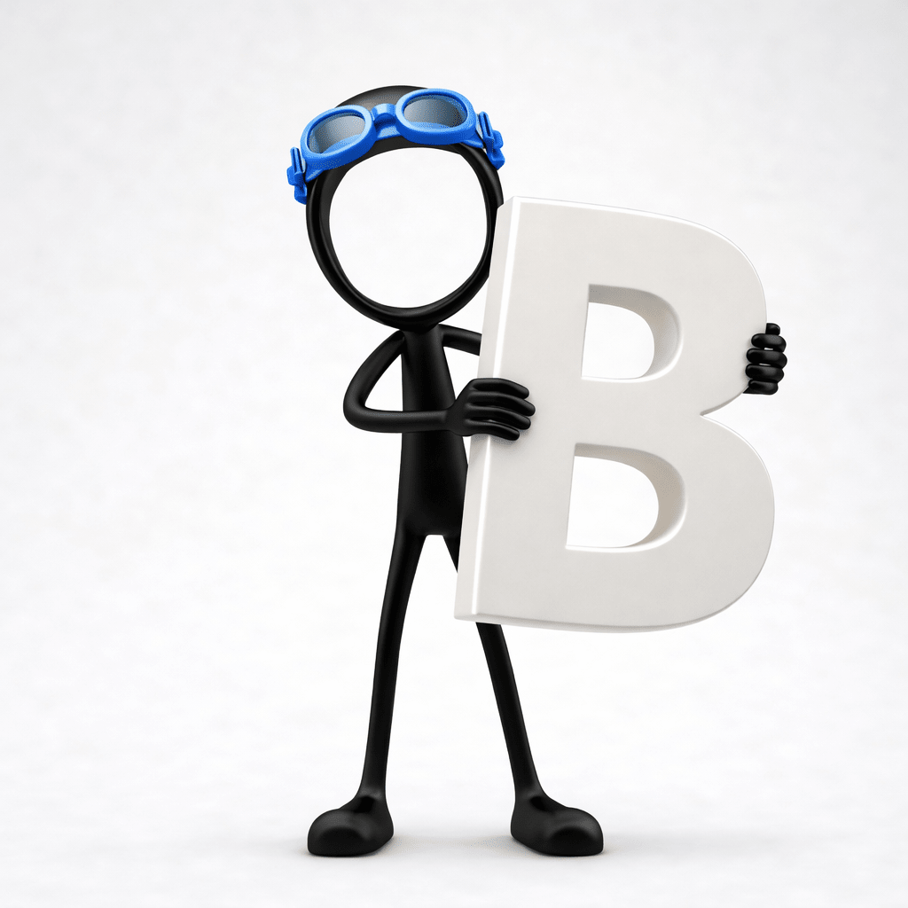 Stickyman Zwemdiploma A, B of C - 3dbende