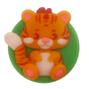 Tijger Koelkastmagneet - 3dbende