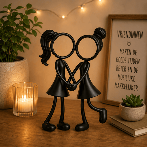 Twee Vriendinnen Samen Variant