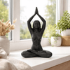 Yoga Beeld – Meditatie Decoratie in Lotus Houding - 3dbende